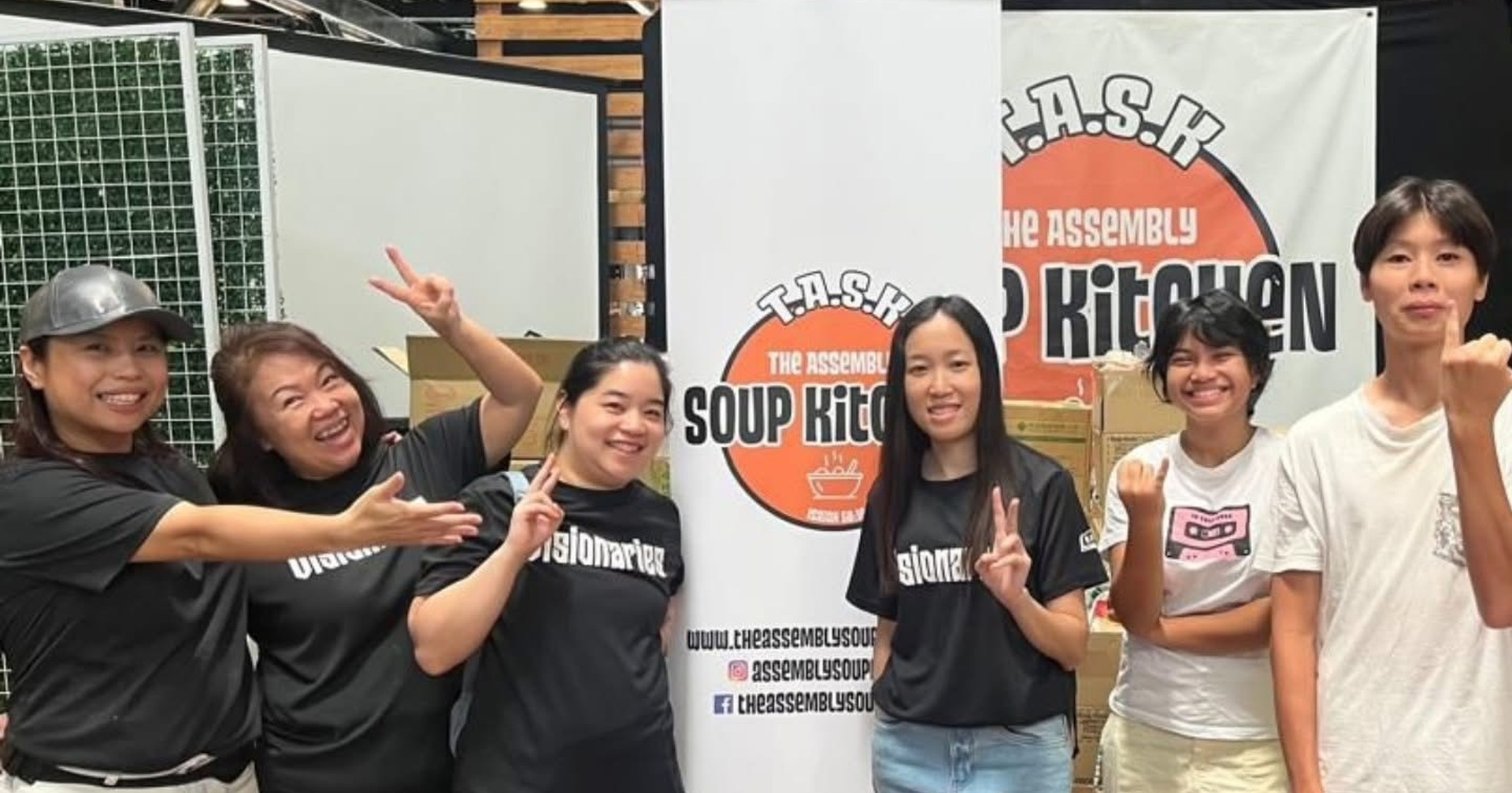 KCV Members Volunteers at The Assembly Soup Kitchen!
