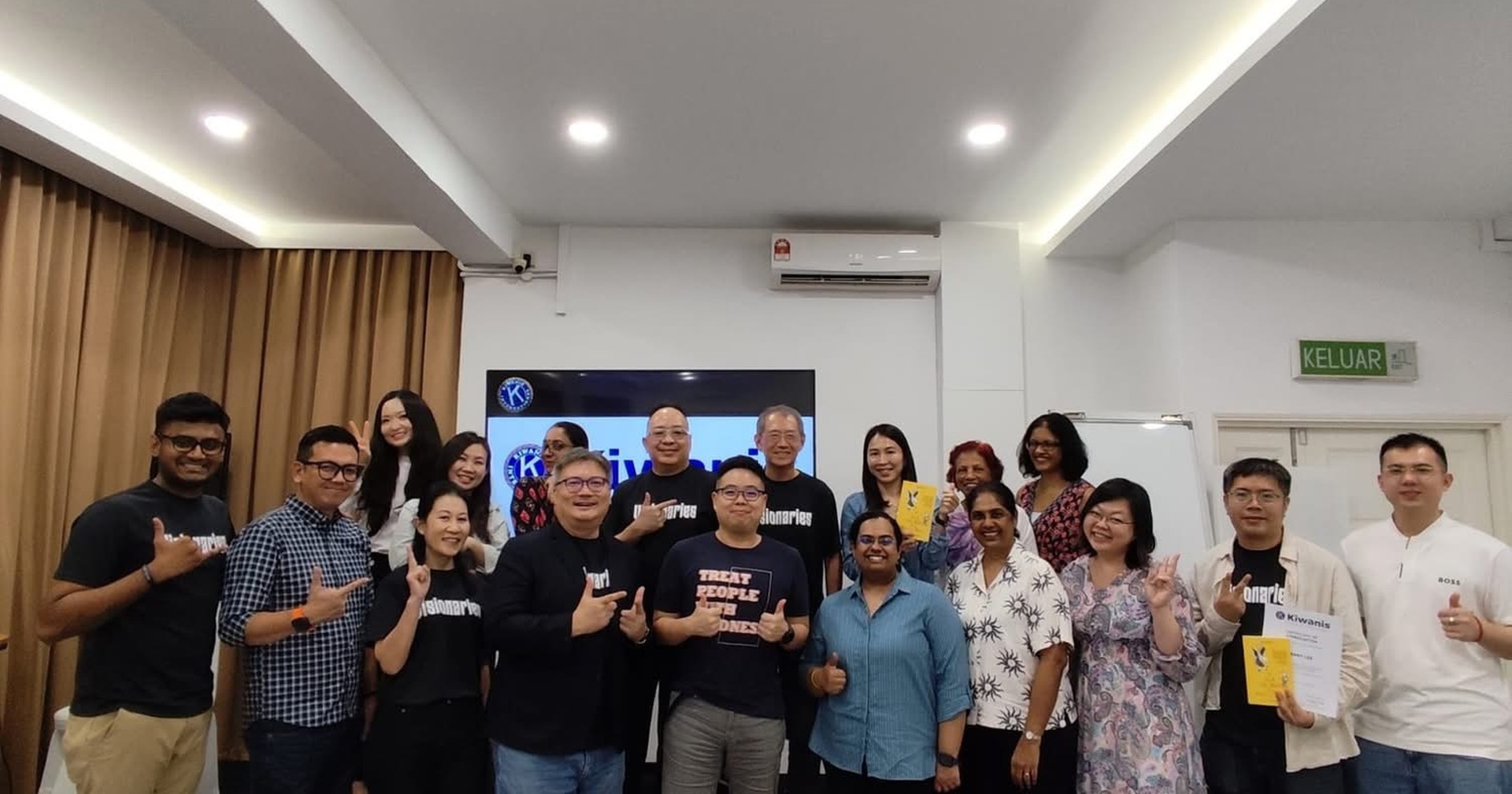 Kiwanis Malaysia’s July Networking Event with Author Mel Schmitz