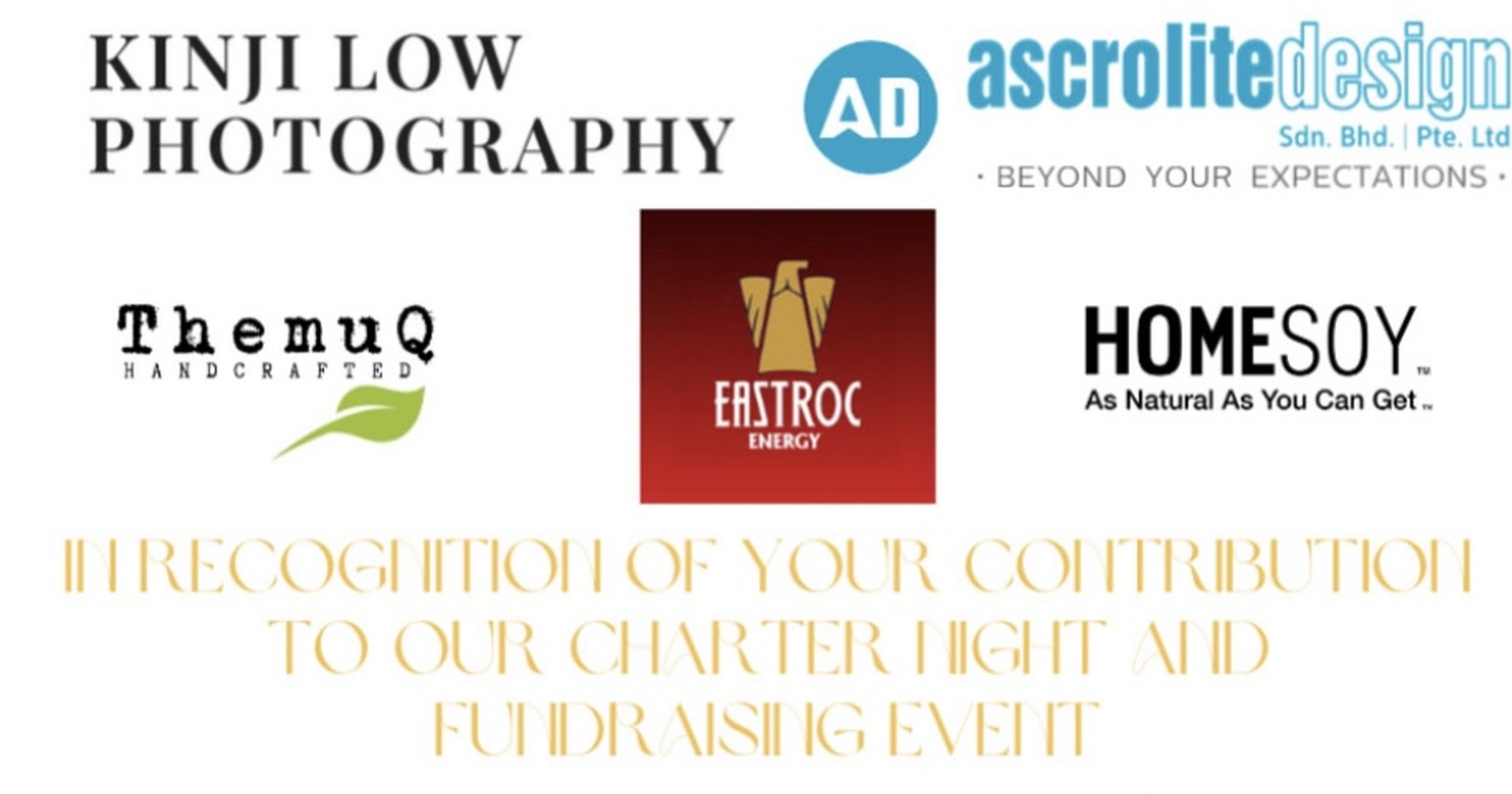 THANK YOU ๐ to our amazing sponsors