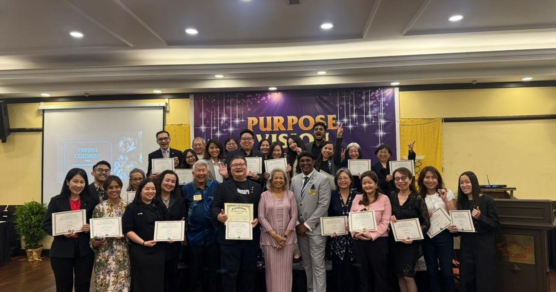 Flashback: Kiwanis Club of Visionaries Charter Night