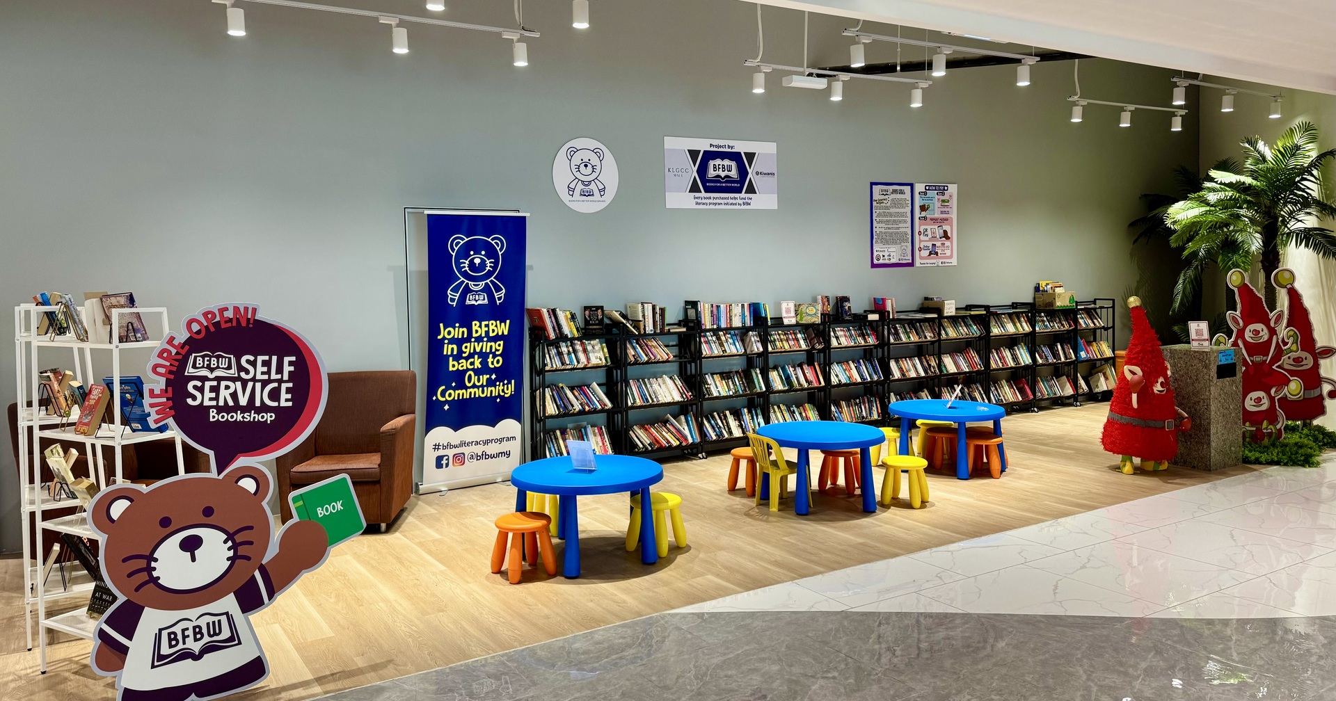📚 Kiwanis Club of Visionaries proudly unveils our 3rd Reading Space in the Klang Valley! 🌟